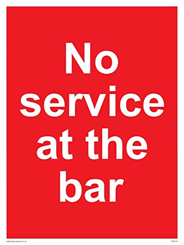 Kein Service an der Bar von Viking Signs