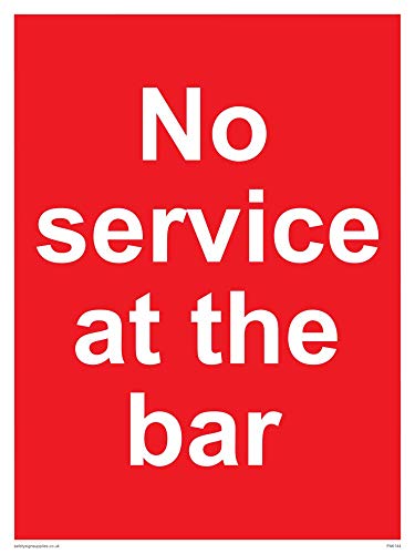 Kein Service an der Bar von Viking Signs