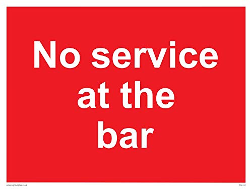 Kein Service an der Bar von Viking Signs