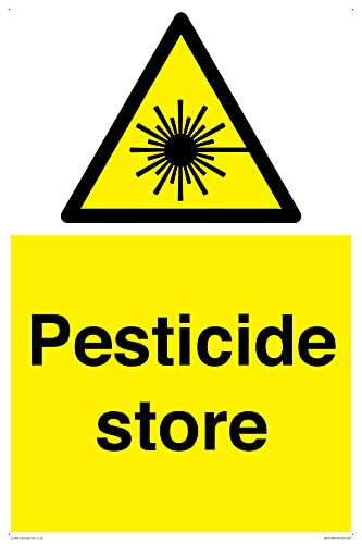Pesticide Store Schild – 400 x 600 mm – A2P von Viking Signs