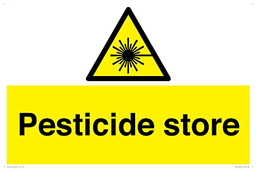 Pesticide Store Schild – 600 x 400 mm – A2L von Viking Signs