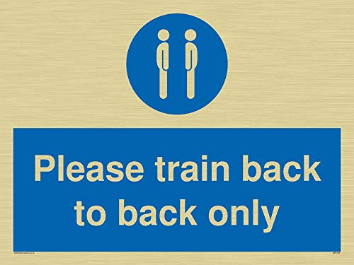 Please train back to back only Please train back to back only von Viking Signs