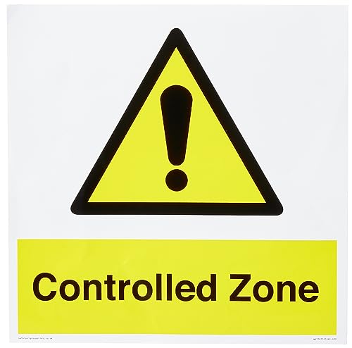 S30 Schild "Controlled Zone", 300 x 300 mm S30 Schild "Controlled Zone", 300 x 300 mm von Viking Signs