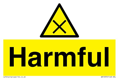 Schädliches Schild – 150 x 100 mm – A6L Schädliches Schild – 150 x 100 mm – A6L von Viking Signs