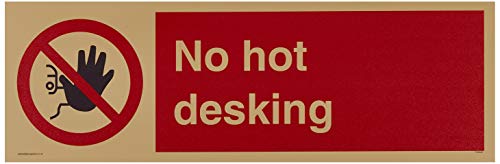 Schild mit Aufschrift „No Hot“ von Viking Signs