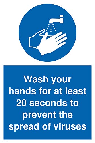 Schild mit Aufschrift „Please use hand sanitiser“, Kunststoff, 3 mm Schild mit Aufschrift „Please use hand sanitiser“, Kunststoff, 3 mm von Viking Signs