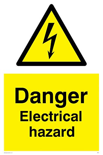 Viking Signs WE67-A2P-AC englisches Schild „Danger Electrical Hazard", Aluminium-Verbundstoff, 600 x 400 mm (H x B) Viking Signs WE67-A2P-AC englisches Schild „Danger Electrical Hazard", Aluminium-Verbundstoff, 600 x 400 mm (H x B) von Viking Signs