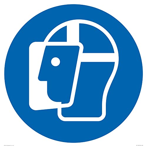 Viking Signs S60 Schild mit Aufschrift Wear a Face Shield, 600 x 600 mm Viking Signs S60 Schild mit Aufschrift Wear a Face Shield, 600 x 600 mm von Viking Signs