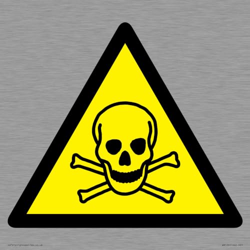 W016 Warnung: Toxic Material Schild – 200 x 200 mm – S20 W016 Warnung: Toxic Material Schild – 200 x 200 mm – S20 von Viking Signs