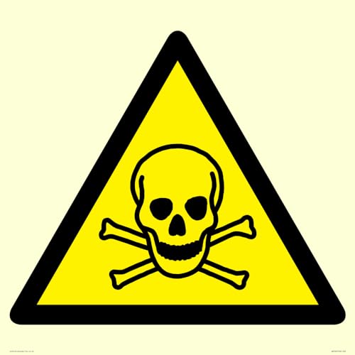 W016 Warnung: Toxic Material Schild – 600 x 600 mm – S60 W016 Warnung: Toxic Material Schild – 600 x 600 mm – S60 von Viking Signs