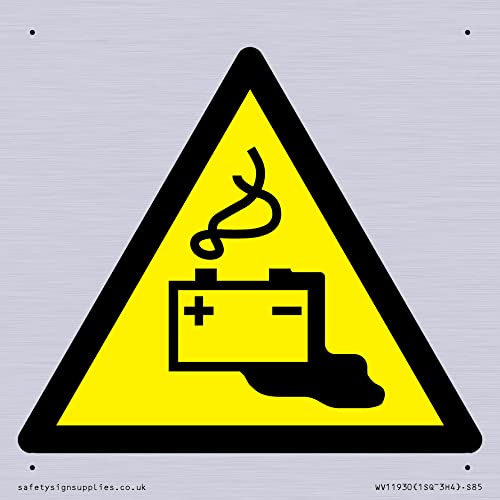 W026 Warnung: Akku-Ladeschild – 85 x 85 mm – S85 W026 Warnung: Akku-Ladeschild – 85 x 85 mm – S85 von Viking Signs