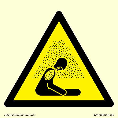 W041 Warnung: Asphyxiating Atmosphäre Schild – 85 x 85 mm – S85 W041 Warnung: Asphyxiating Atmosphäre Schild – 85 x 85 mm – S85 von Viking Signs