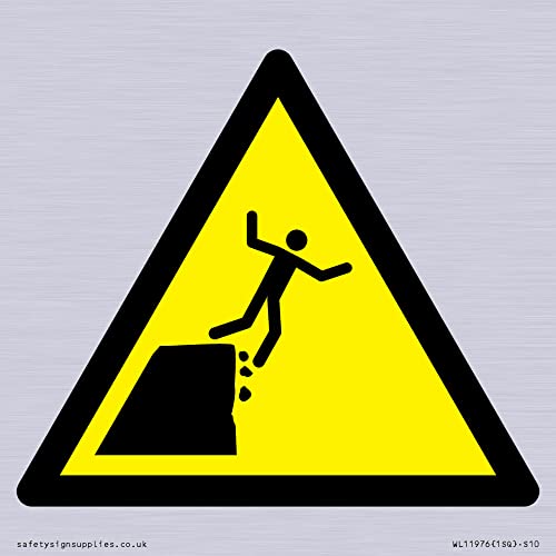 W052 Warnung: Unstable Clipp-Edge-Schild – 100 x 100 mm – S10 W052 Warnung: Unstable Clipp-Edge-Schild – 100 x 100 mm – S10 von Viking Signs