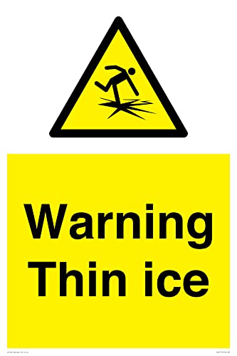 Warnschild, dünn, 400 x 600 mm, A2P Warnschild, dünn, 400 x 600 mm, A2P von Viking Signs