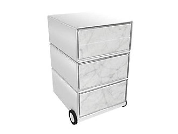 PAPERFLOW Rollcontainer easyBox 4 horizontale Schubladen 642x390x436mm PERSO WEIßER MARMOR PAPERFLOW Rollcontainer easyBox 4 horizontale Schubladen 642x390x436mm PERSO WEIßER MARMOR von Viking