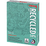 Viking DIN A4 Druckerpapier Recycelt 50% 80 g/m² Glatt Weiß 500 Blatt von Viking