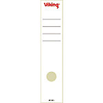 Viking Rückenschilder 60 mm x 285 mm Weiß 10 Stück von Viking
