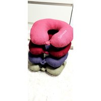 Waffelstoff Nackenhörnchen Für Erwachsene - Reisekissen Nackenrolle Mit Druckknopf Waffelstoff Nackenhörnchen Für Erwachsene - Reisekissen Nackenrolle Mit Druckknopf von ViktoriasTraum