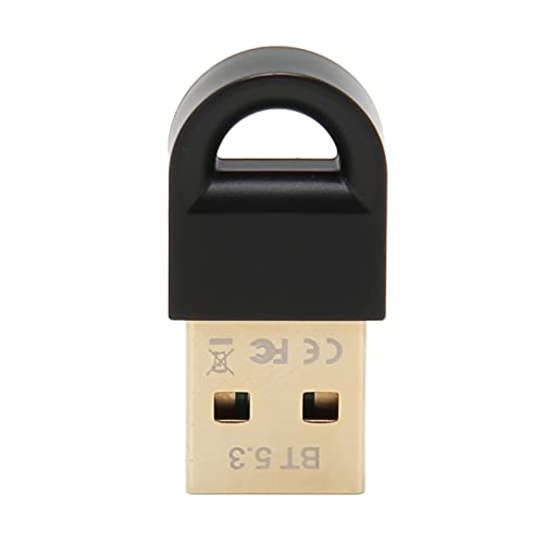 USB-Bluetooth-Adapter für PC, 5.3 Bluetooth-Dongle-Empfänger, Unterstützt Windows 11/10/8.1 für Desktop, Laptop, Maus, Tastatur, Drucker, Headsets, Lautsprecher, PS4/PS5 USB-Bluetooth-Adapter für PC, 5.3 Bluetooth-Dongle-Empfänger, Unterstützt Windows 11/10/8.1 für Desktop, Laptop, Maus, Tastatur, Drucker, Headsets, Lautsprecher, PS4/PS5 von Vikye