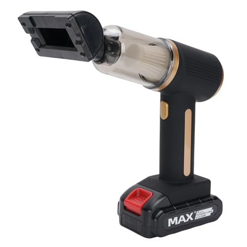 Vikye Handheld -Auto -Vakuum, 10000 Pa -Staubsauger und Luftduster, Tragbares Kabelfreies Vakuum mit Mehreren Düsen für Auto, Haus, Büro, Haustier von Vikye