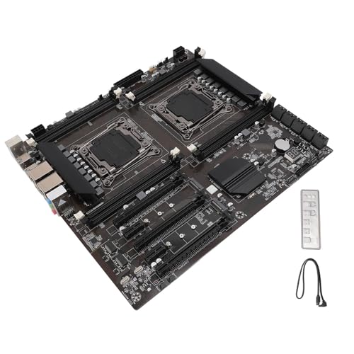 Vikye LGA 2011-3 Motherboard, Unterstützung M.2 NVME PCIe 8 Kanal, 32G GB/S, DDR3 Motherboard mit USB2.0 USB3.0 für X99 Serie von Vikye