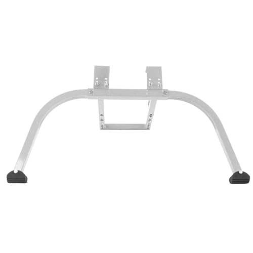 Vikye Leiter -Standoff -Stabilisator Kit mit Gummisitz T Bar Design Zum Sichereren Greifen Zum Bauen von Malerei, Dachklettern, Premium StabilitäT (Silber grau) von Vikye