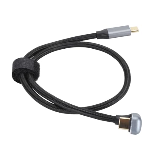 Vikye U-förmiges USB-Typ-C-Kabel, PD100W USB3.2 Gen2 10 Gbit/s Stecker-Stecker-Datenkabel, 4K 60 Hz Bildschirmübertragung, Datenladekabel, Unterstützt OTG (100cm) von Vikye