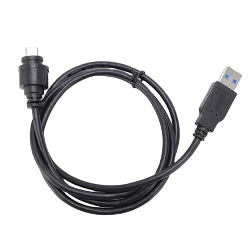 Vikye USB 3.0 -Verlängerungskabel, Gewindespülhalter -Verlängerungskabel, 3,3 Fuß USB C Bis USB 3.0 Regennachweis für Autowagen -Motorrad -Armaturenbrett 3,3ft von Vikye