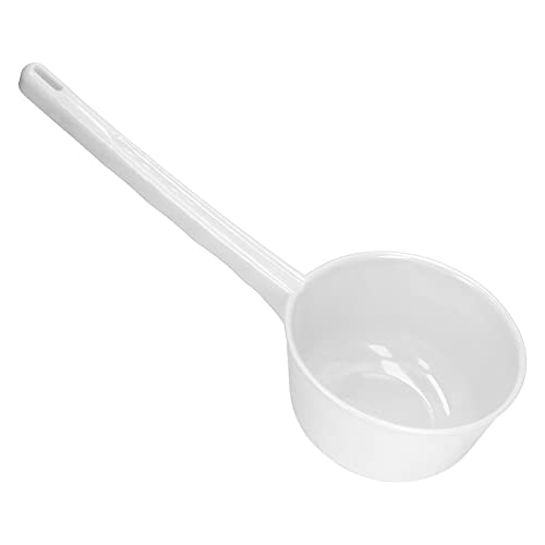 Vikye Verdickte Plastikwasserschaufel mit Großer Kapazität Verlängerter Griffkelle für Garten Badezimmer Küche (WHITE) von Vikye