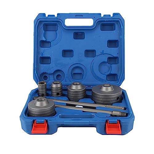 Vikye Vielseitiger Betonloch -Sägen -Bohrer Bit Set 5 Größenoptionen Wolframstahl und Zementiertes Vergaser Ideal für Zement, Ziegel und Beton für Bohrwände und Installieren von Rohren 9PCs von Vikye