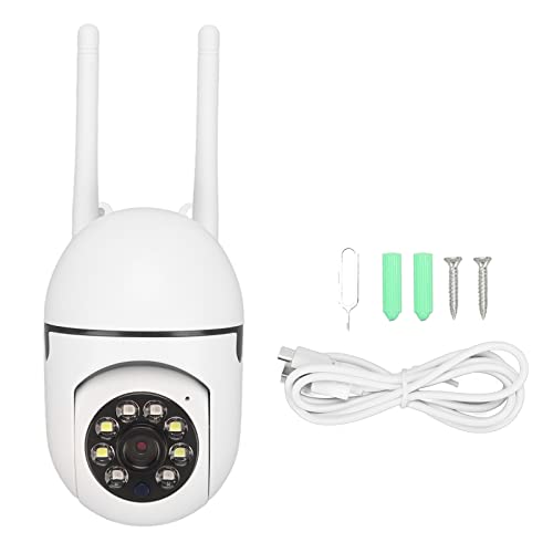 Vikye WIFI-Überwachungskamera, 1080P 360 ° -Ansicht Heimkamera Smart Motion Tracking Zwei-Wege-Audio-Nachtsicht-Außenkamera von Vikye