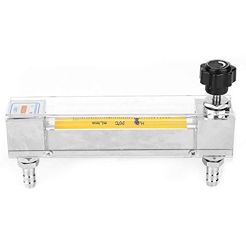 Wasserrohr-Durchflussmesser, LZB-3 Glasrohr-Durchflussmesser Wasserdurchflussmesser für saure und alkalische Flüssigkeiten, 1 MPa(10-100mL/min) von Vikye