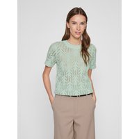 Vila Kurzarmpullover "VICOTTI S/S O-NECK KNIT TOP - NOOS" von Vila