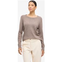 Vila Rundhalspullover "VIRIL O-NECK L/S KNIT TOP - NOOS" von Vila