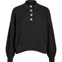 Vila Stehkragenpullover "VICHING CREW NECK L/S KNIT TOP - NOOS" von Vila