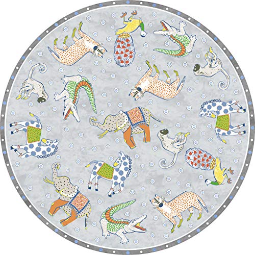 VILBER Kids Kinderteppich, Vinyl, Farbe 50, Durchmesser 78 cm, 2 Farben und 5 Größen VILBER Kids Kinderteppich, Vinyl, Farbe 50, Durchmesser 78 cm, 2 Farben und 5 Größen von Vilber