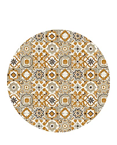 Vilber, Kollar Vinyl-Teppich, rund, Farbe 04, Durchmesser 155 cm von Vilber
