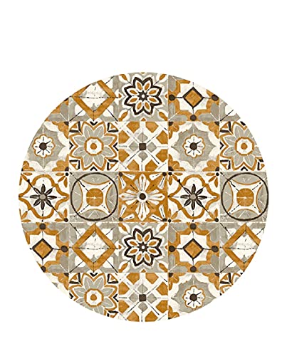 Vilber, Kollar Vinyl-Teppich, rund, Farbe 04, Durchmesser 97 cm von Vilber