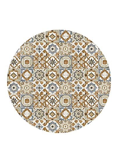 Vilber, Kollar Vinyl-Teppich, rund, Farbe 40, Durchmesser 97 cm von Vilber