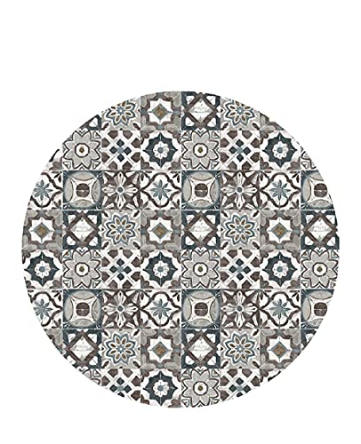 Vilber, Kollar Vinyl-Teppich, rund, Farbe 80, Durchmesser 155 cm von Vilber
