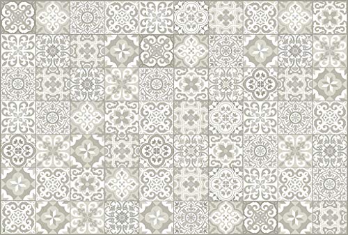 Vilber, Teppich Vinylfliesen, Fliesen, Flur, Küche, Zuhause. Beige. Verschiedene Größen. Maße: 155x230 cm. Evora 10. von Vilber