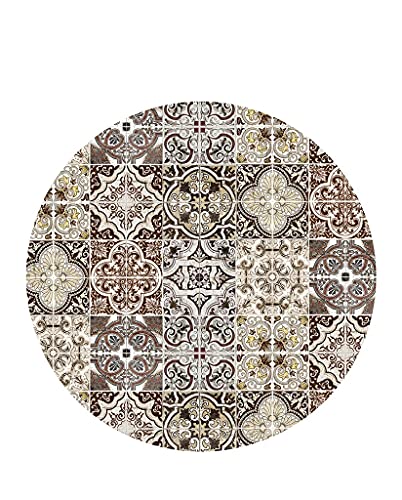 Vilber, Vinyl-Teppich, rund, Lisboa, Farbe 40, Durchmesser 97 cm von Vilber