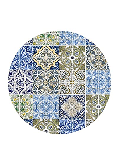 Vilber, Vinyl-Teppich, rund, Lissabon, Farbe 01, Durchmesser 78 cm von Vilber