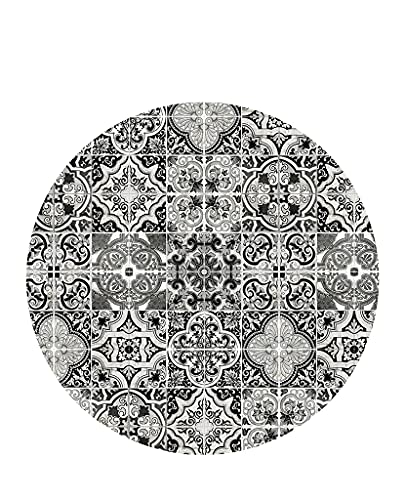 Vilber, Vinyl-Teppich, rund, Lissabon, Farbe 05, Durchmesser 97 cm von Vilber