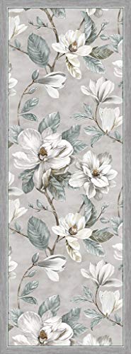 vilber Magnolia DU 01 52X140 Teppich, Vinyl, grau, 52 x 140 x 0.22 cm von Vilber