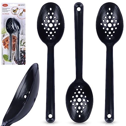 Küchenschaumlöffel Schaumlöffel Schaumkelle Abschöpfkelle 17,5 cm 3 St. Küchenschaumlöffel Schaumlöffel Schaumkelle Abschöpfkelle 17,5 cm 3 St. von Vilde