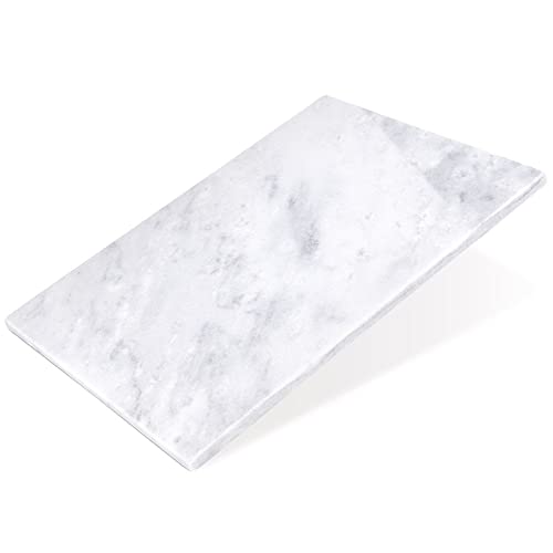 Schneide- und Servierbrett Servierbrett Servierplatte Tablett Marmorbrett Schneidebrett dekorativ aus grauem Marmor 29x21 cm Schneide- und Servierbrett Servierbrett Servierplatte Tablett Marmorbrett Schneidebrett dekorativ aus grauem Marmor 29x21 cm von Vilde