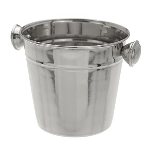Vilde Eiseimer Eiswürfelbehälter Eisbehälter Eiskübel Flaschenkühler aus Edelstahl 700 ml von Vilde