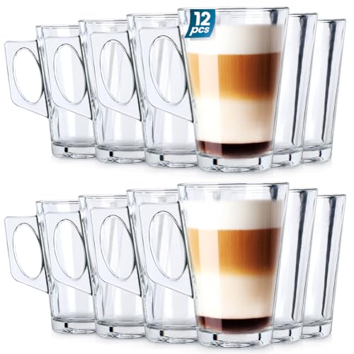 Vilde Gläser-Set Trinkgläser Wassergläser Teegläser Kaffeegläser Saftgläser Teeglas 255 ml 12 Stk. von Vilde