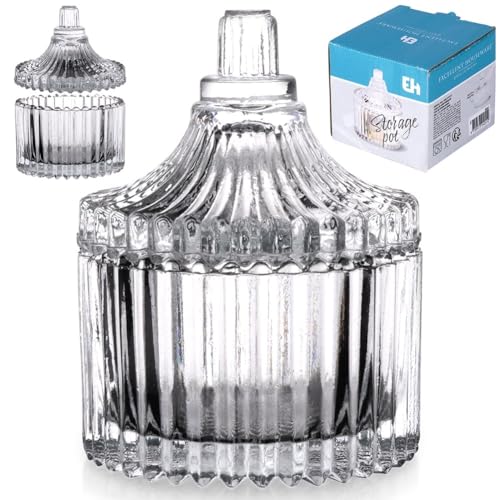 Vilde Glas-Zuckerdose Zuckerspender Zuckerbehälter Zuckerschale aus Glas 80 ml von Vilde